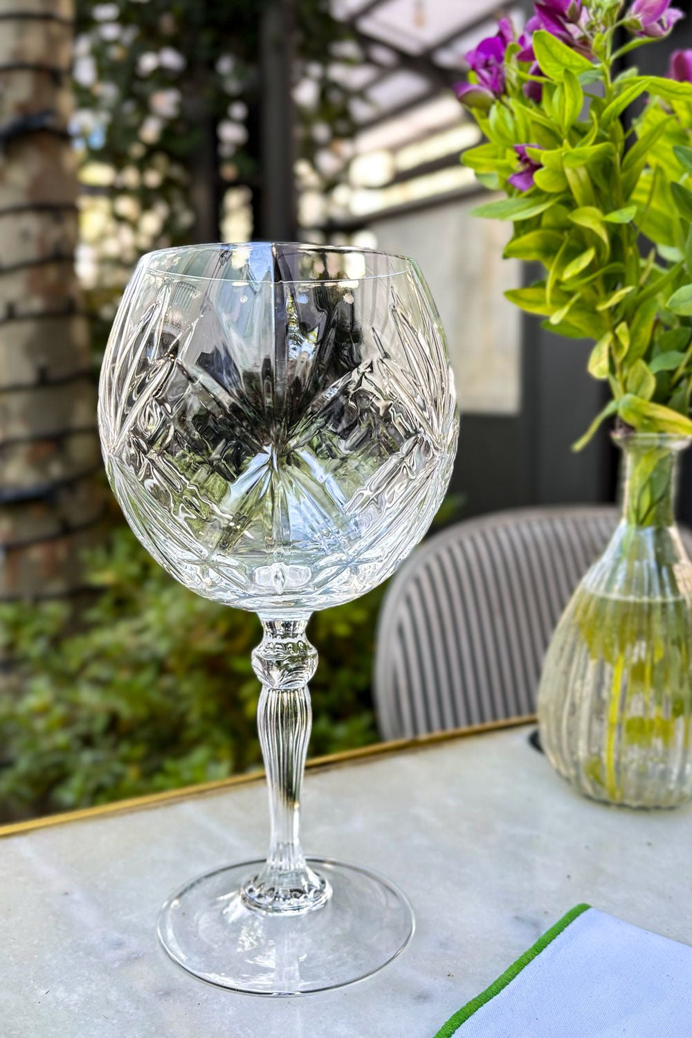 Detalle Copa Con Detalles Tallados Cristina Oria 