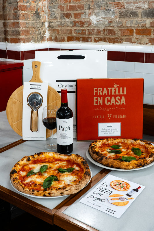 Bolsa Pizza CO & Fratelli Figurato Especial Día Del Padre Cristina Oria 
