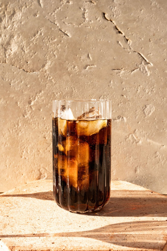 Vaso Cristal Ondas Grande