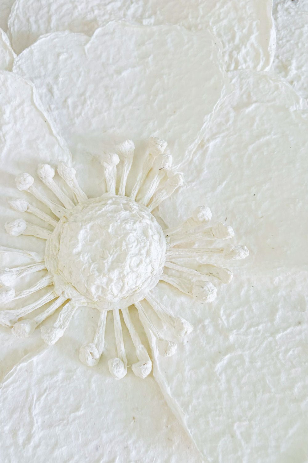 Detalles Uno Flor Uno Flor Decorativa De Papel Maché Pétalos En Pico Cristina Oria