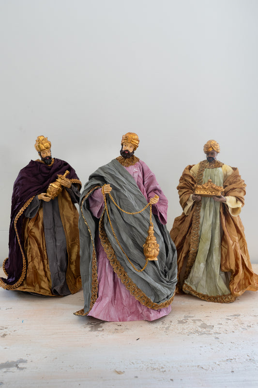 Figuras Artesanales Reyes Magos