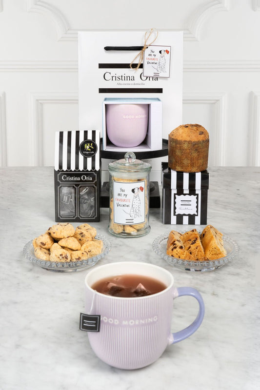 Bolsa Todo Dulce Especial San Valentín Azul Cristina Oria 