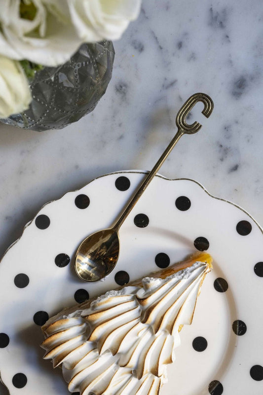 Cuillère Dorée Initiale C