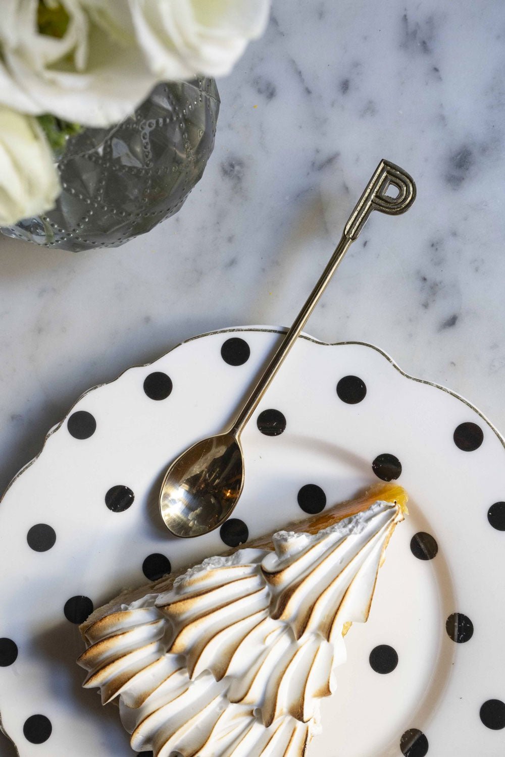 Cuillère Dorée Initiale P