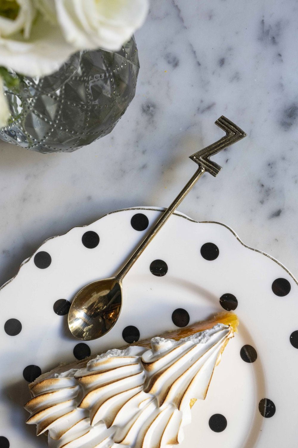 Cuillère Dorée Initiale Z