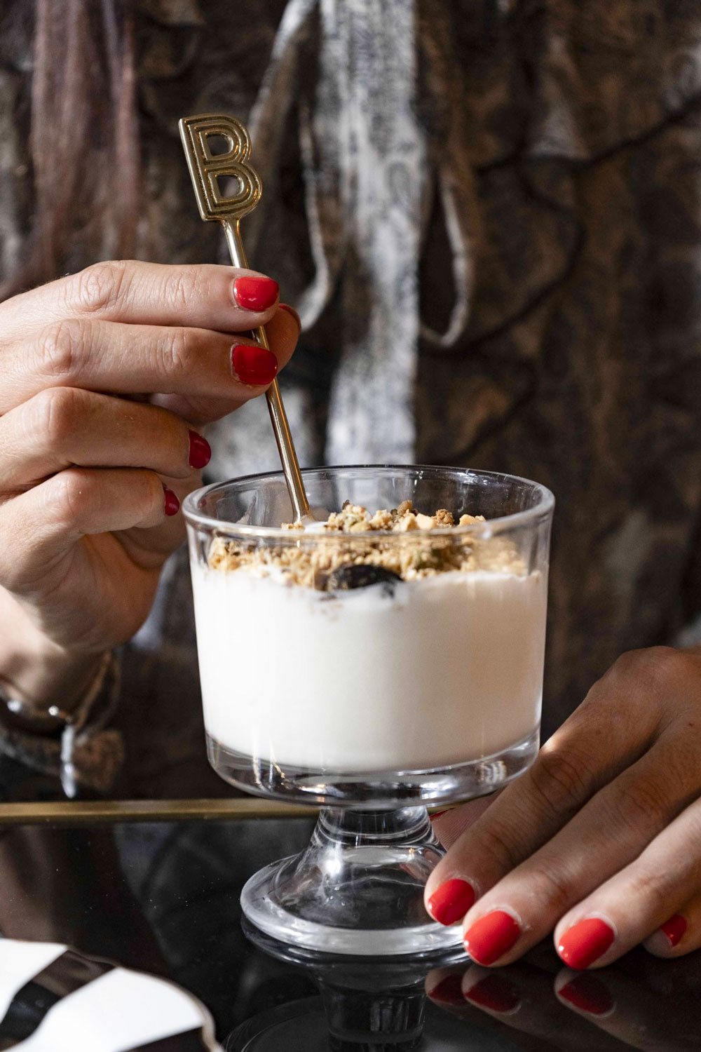 Anfänglicher B-Bronzelöffel