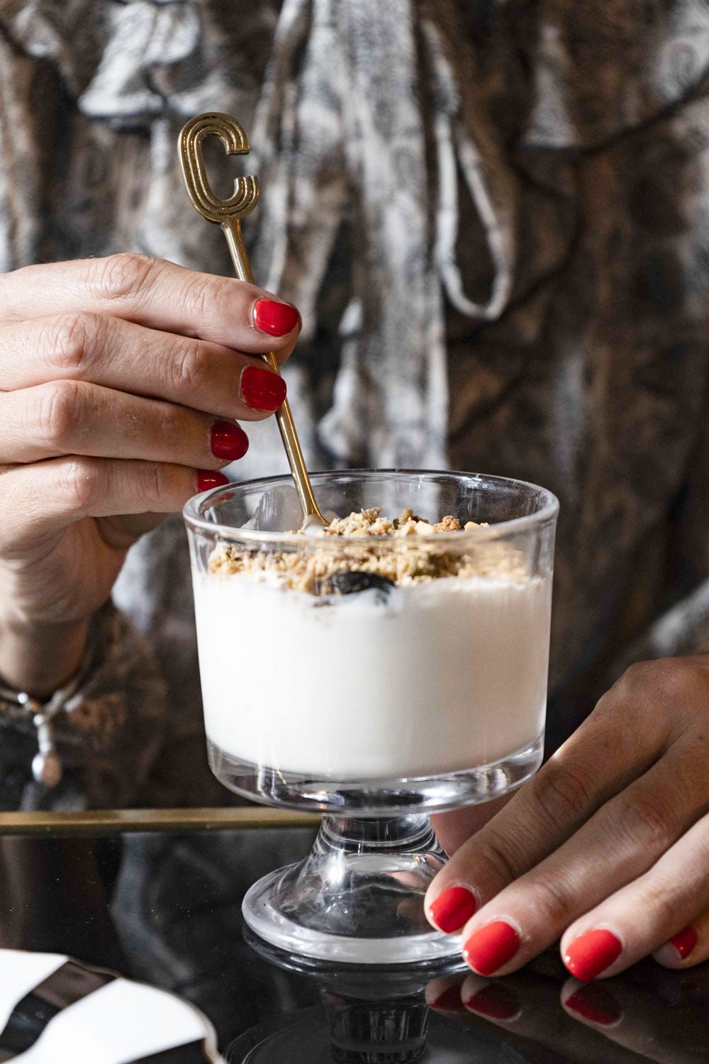 Colher Dourada Inicial C