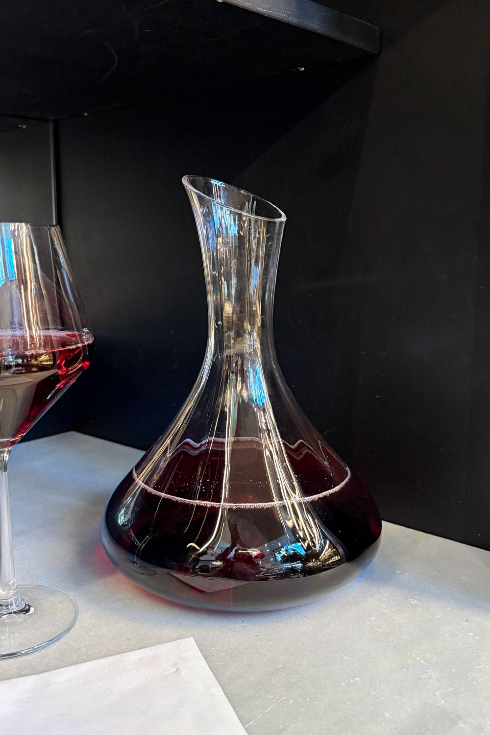 Decantador De Cristal Diseño Milano Cristina Oria 