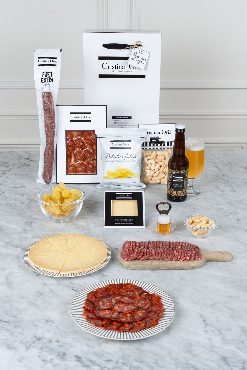 Bolsa Cerveza & Aperitivo Para El Mejor Padre Cristina Oria 