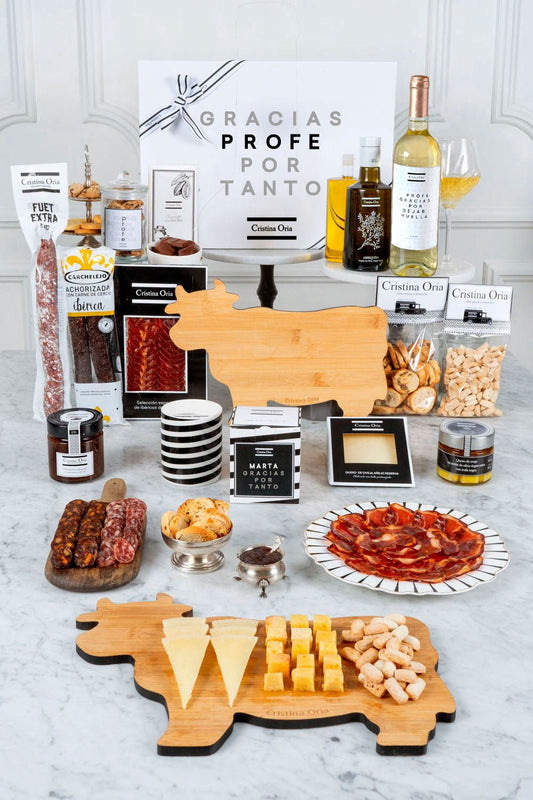 Caja La Favorita & Vela Personalizada Especial Profesores