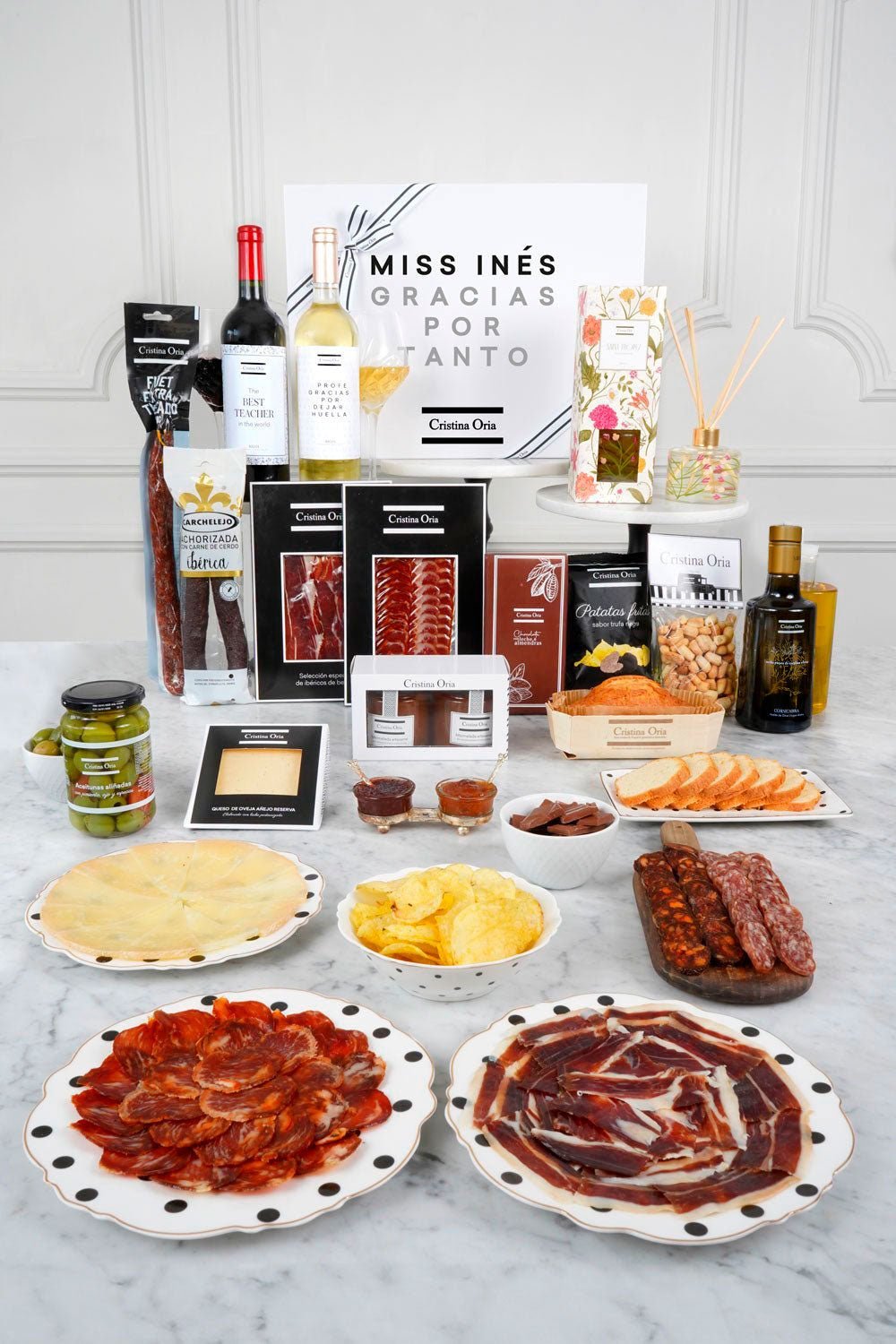 Caja Homenaje Gastro Personalizada Especial Profesores Cristina Oria 