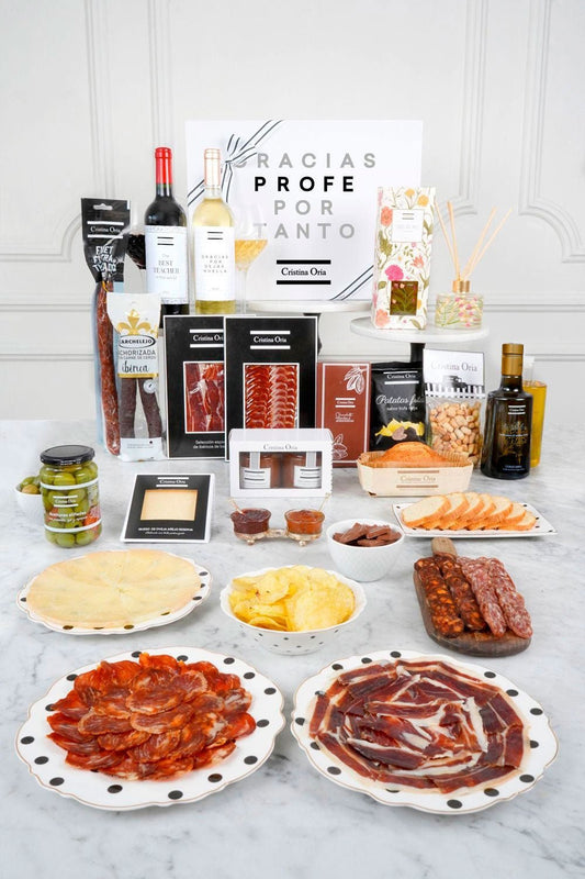 Caja Homenaje Gastro Especial Profesores Cristina Oria 