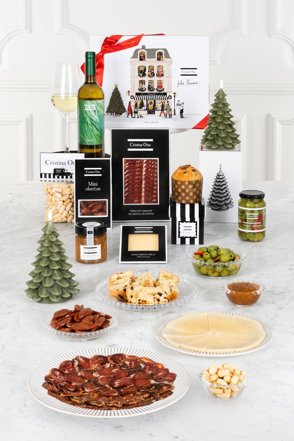 Caja Aperitivo Gourmet Especial Navidad Cristina Oria 