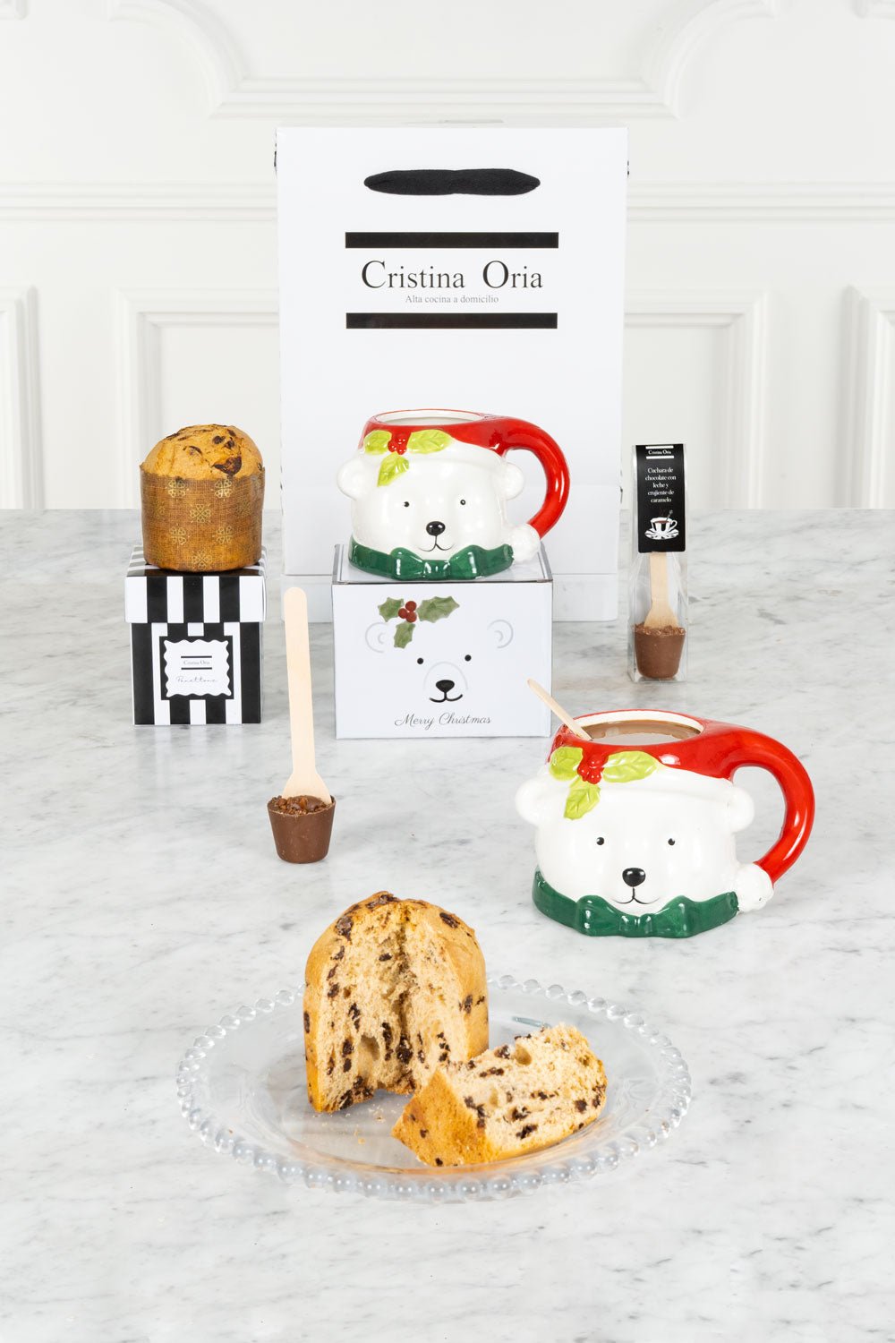 Bolsa Taza Oso & Dulces Especial Navidad