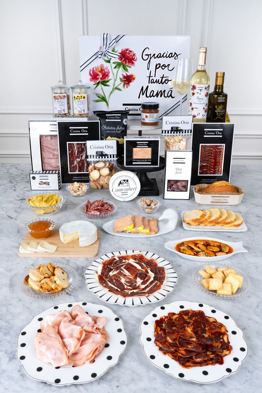Caja Premium Para La Madre Más Gourmet Cristina Oria 