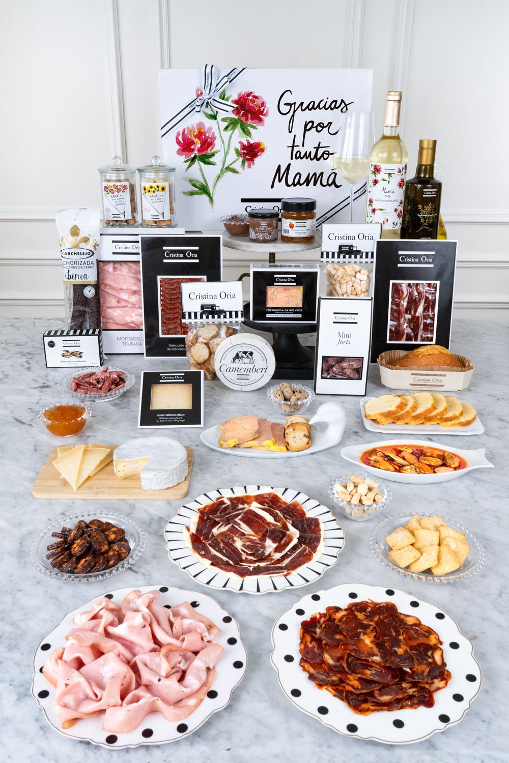 Caja Deluxe Para La Madre Más Gourmet Cristina Oria 