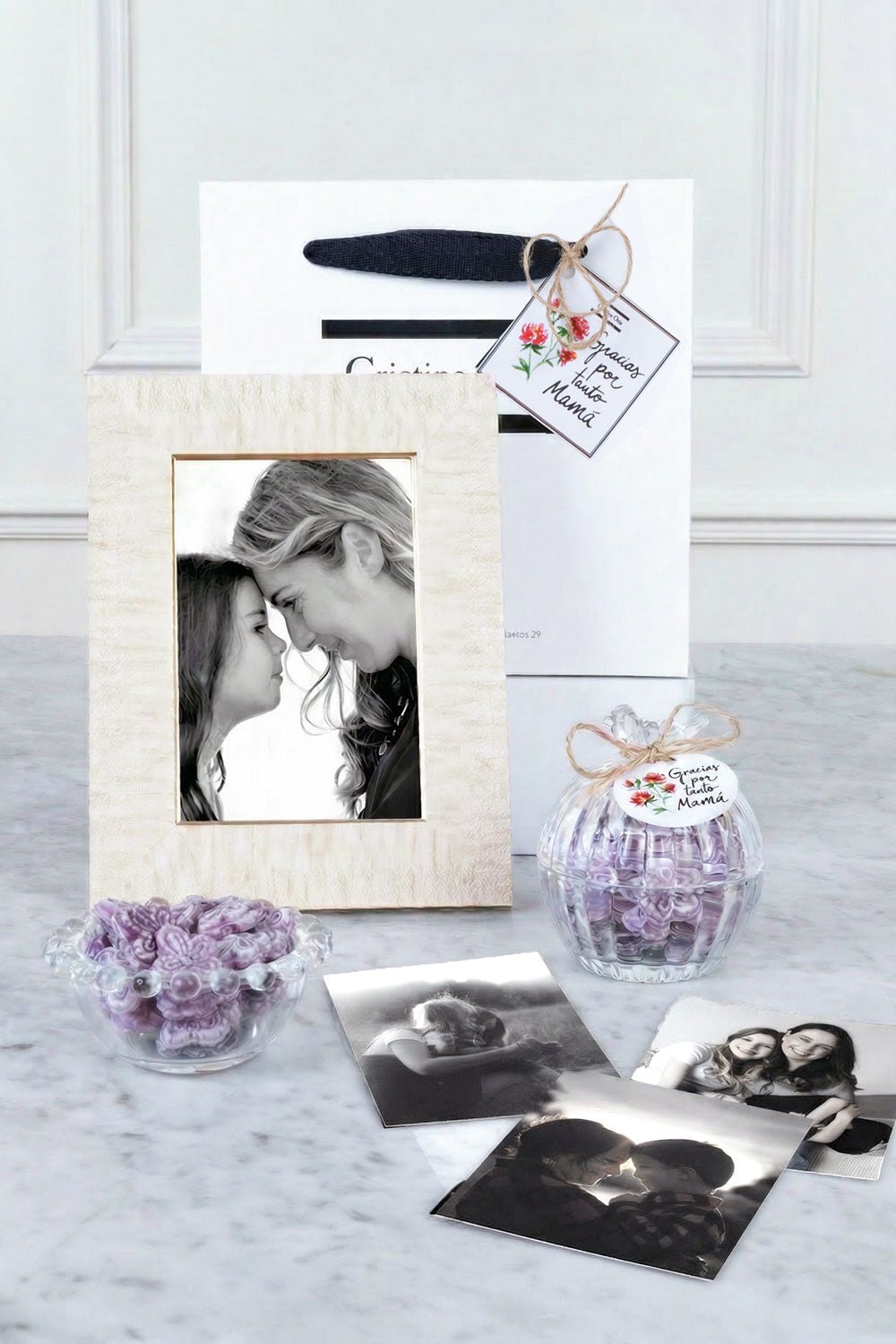 Crudo Bolsa Recuerdos Dulces Especial Día De La Madre Cristina Oria