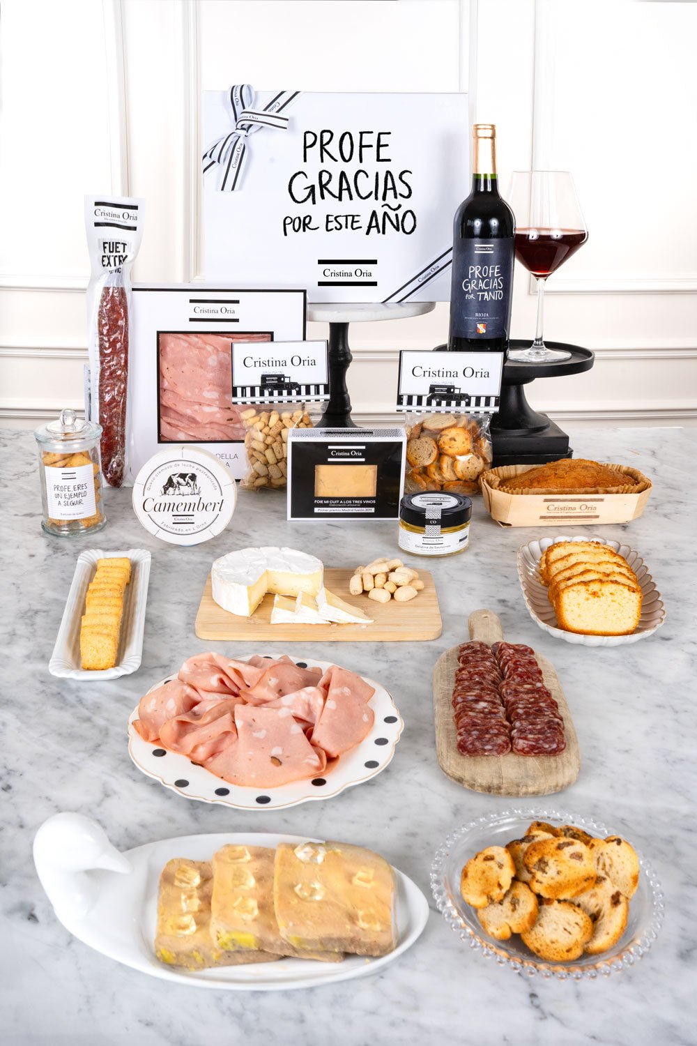 Caja Foie & Aperitivo Gourmet Especial Profesores Cristina Oria 