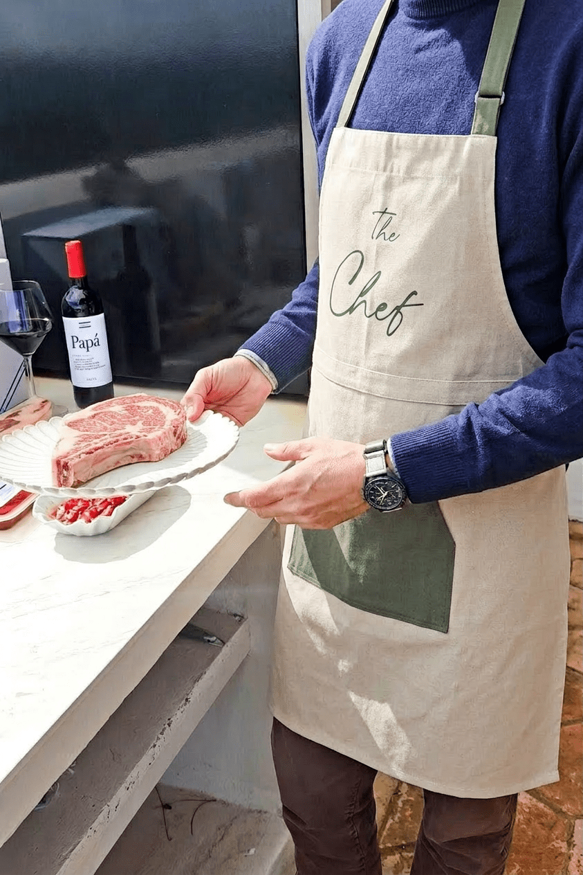 Delantal "The Chef" Cristina Oria