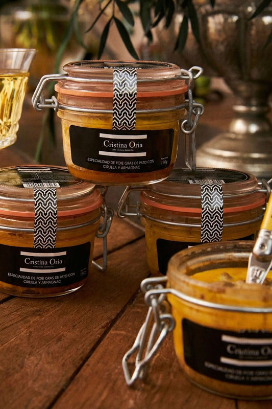 Foie gras cuit à la prune 130 g