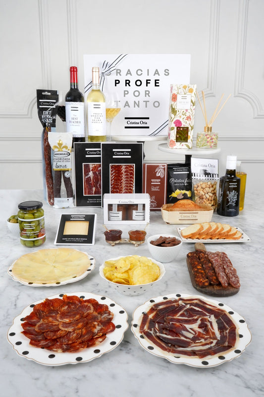 Caja Homenaje Gastro Especial Profesores Cristina Oria 