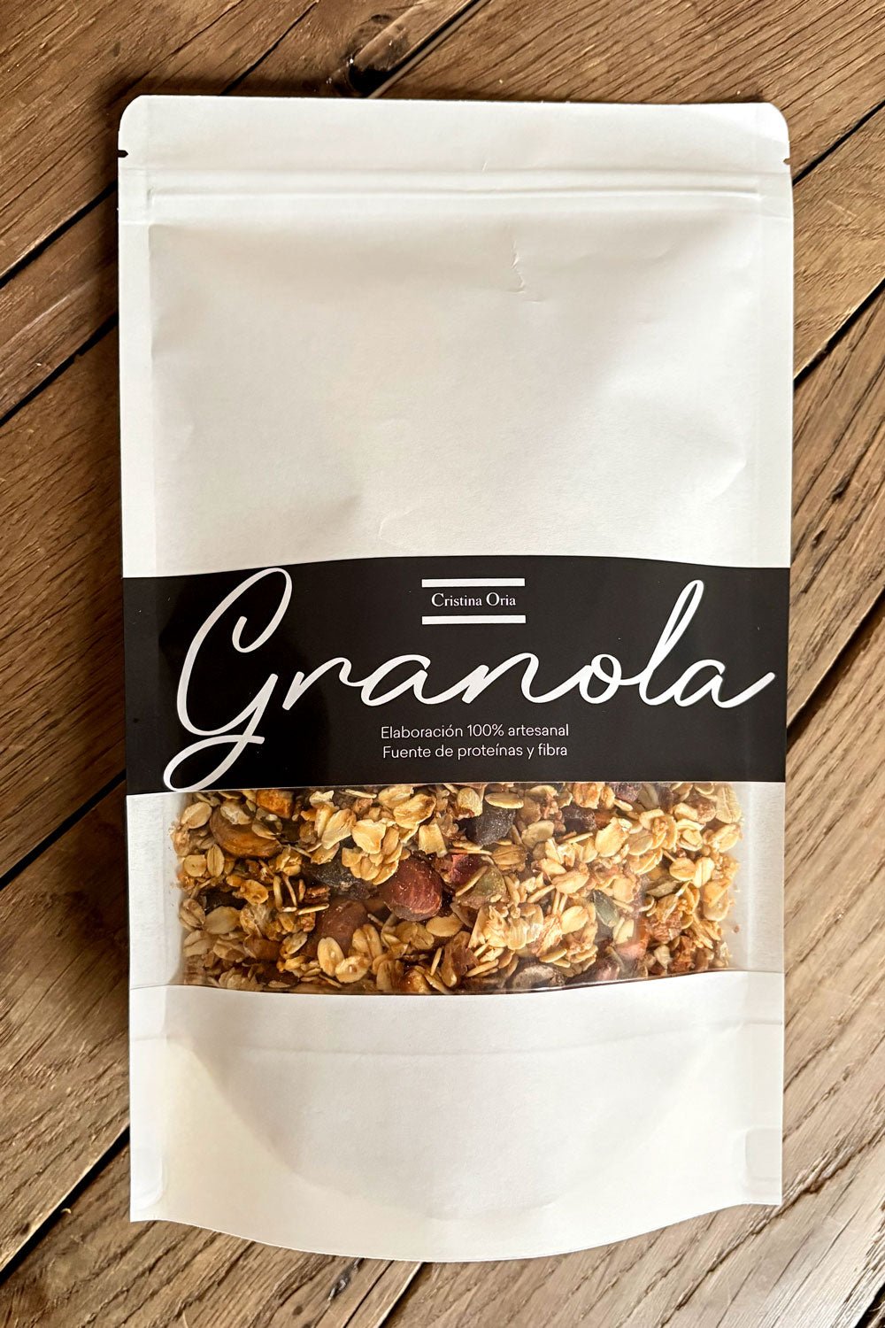 Detalle Bolsa Granola CO 500 g Cristina Oria 