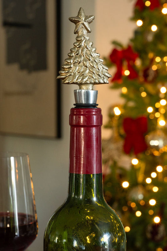 Tapón De Bronce Con Diseño De Árbol Navidad Cristina Oria 