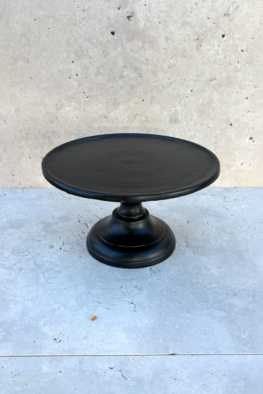 Base Con Pie Negra Pequeña