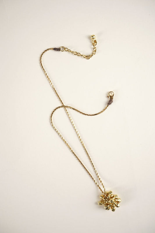 Collar Dorado Con Borlón Cristina Oria 
