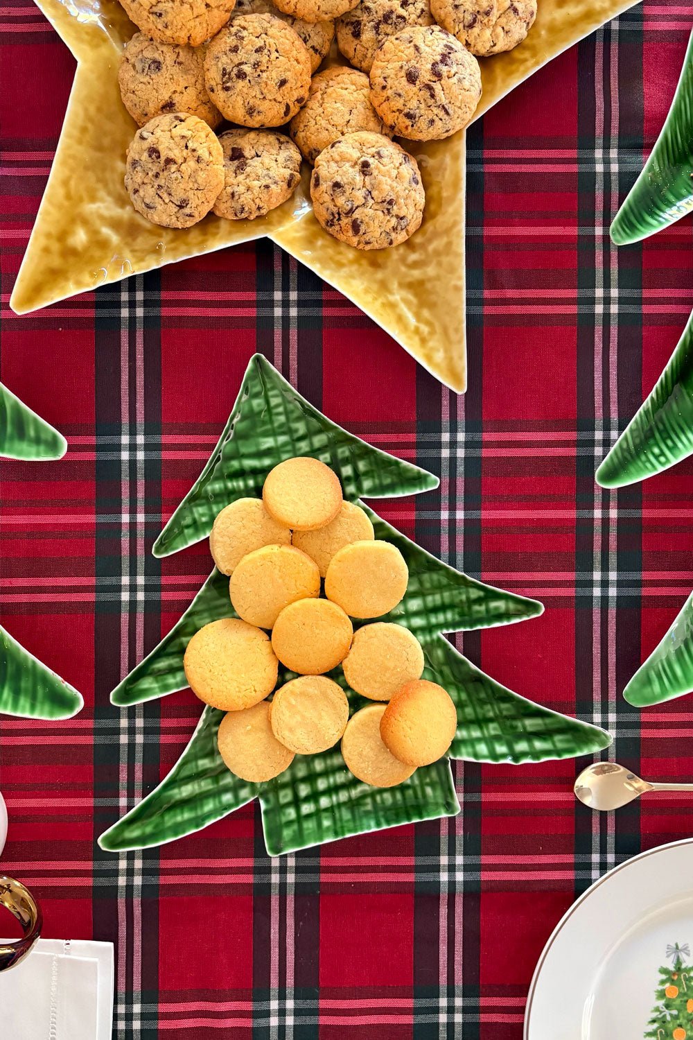 Bandeja Diseño Árbol Verde Pequeña Cristina Oria 