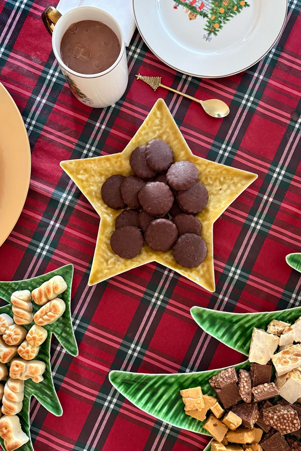 Bandeja Diseño Estrella Amarilla Mediana Cristina Oria 