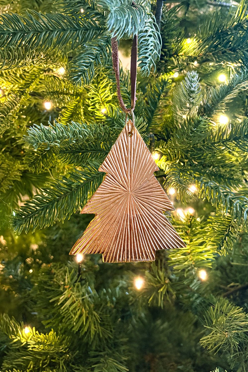 Adorno Árbol Metálico Dorado Cristina Oria 