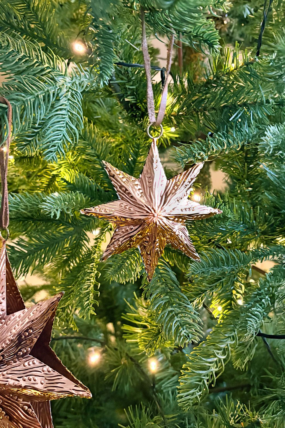 Adorno Estrella Metálica Dorada Pequeño Cristina Oria 