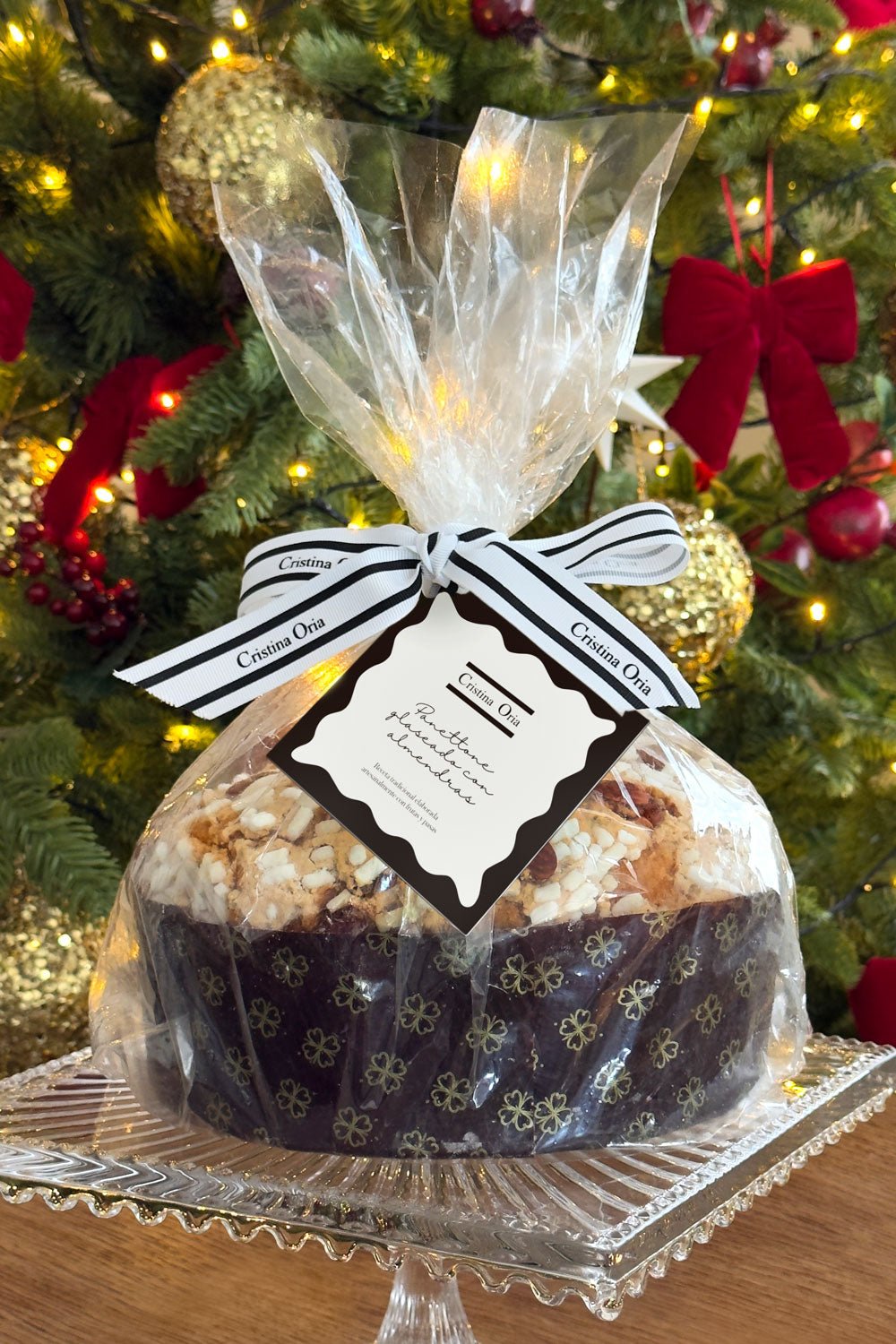 Panettone Glaseado Con Almendras 1 Kg