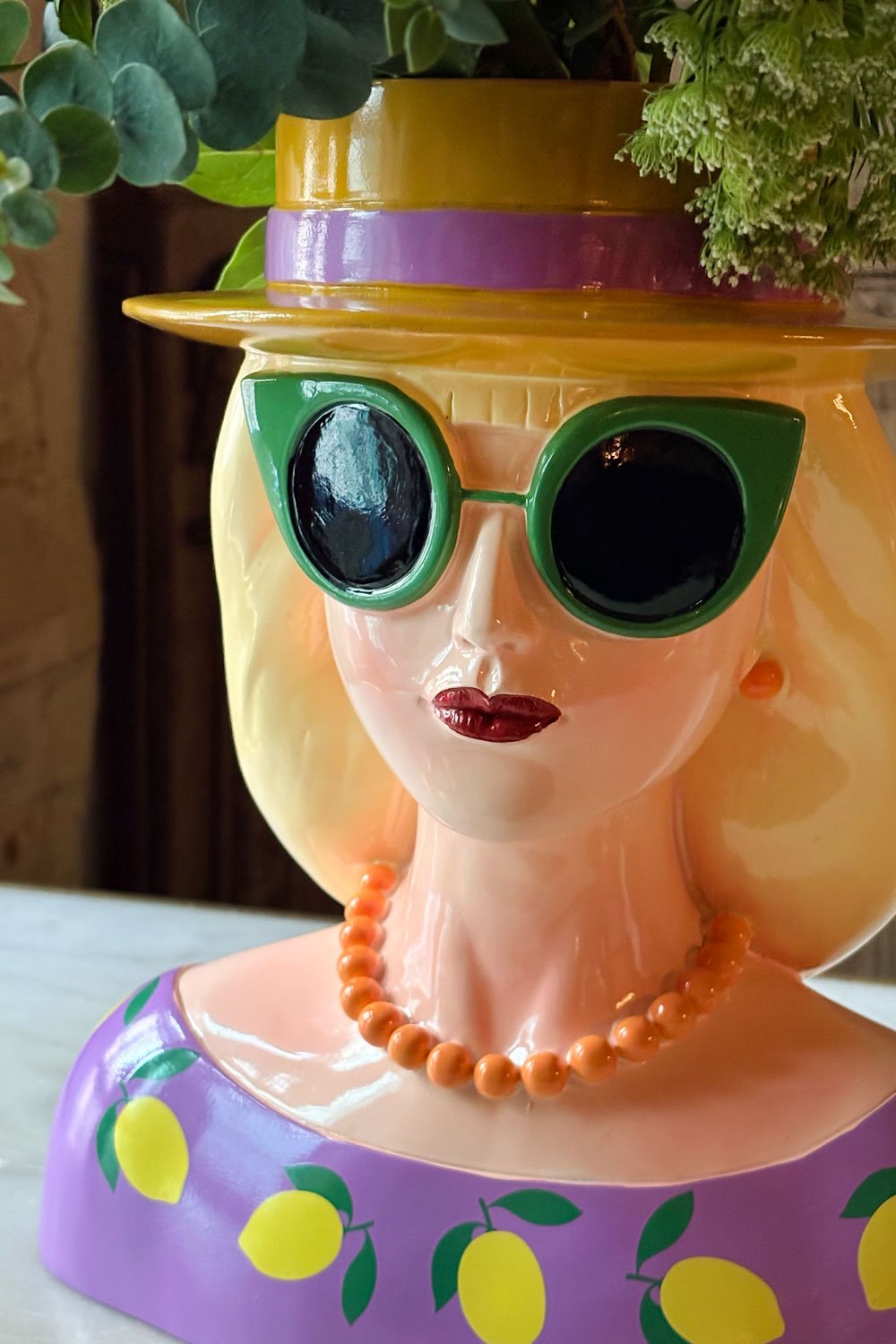 Vase Buste Lady Fashion Blonde