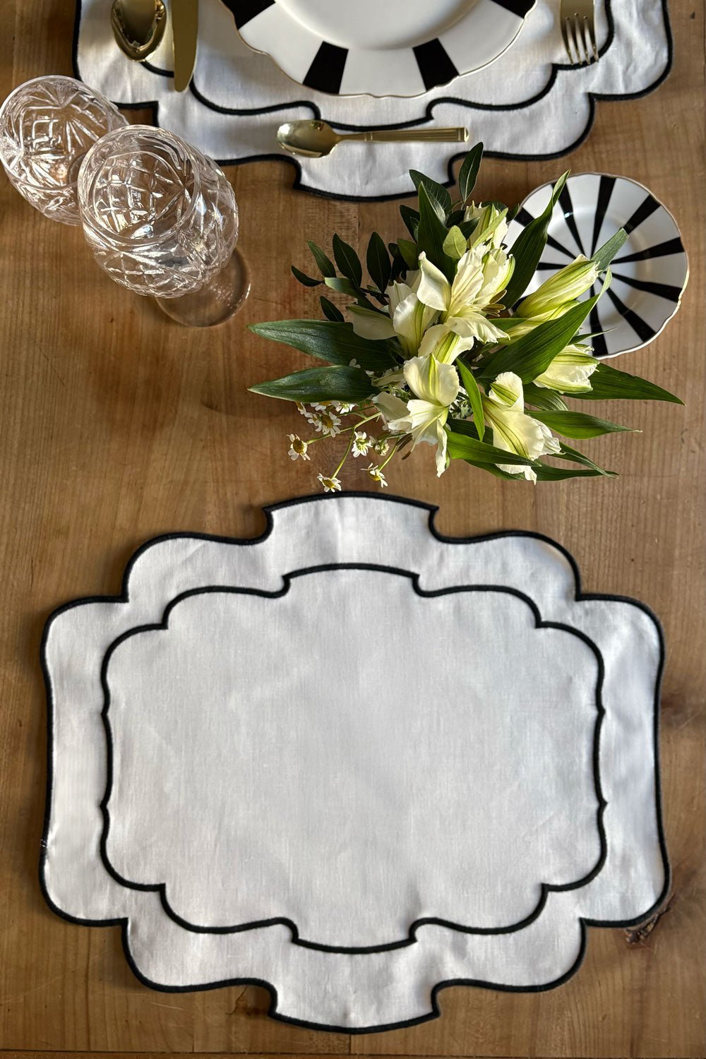 Individual Revestido Con Diseño De Blonda | Textil | Cristina Oria