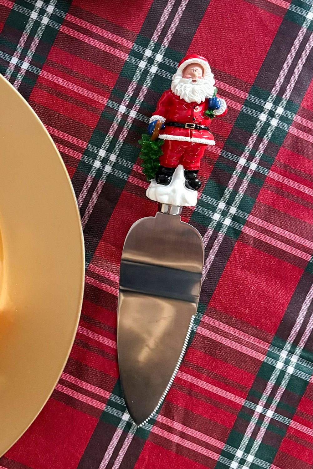 Detalle Pala Para Tartas Figura Papá Noel Cristina Oria 