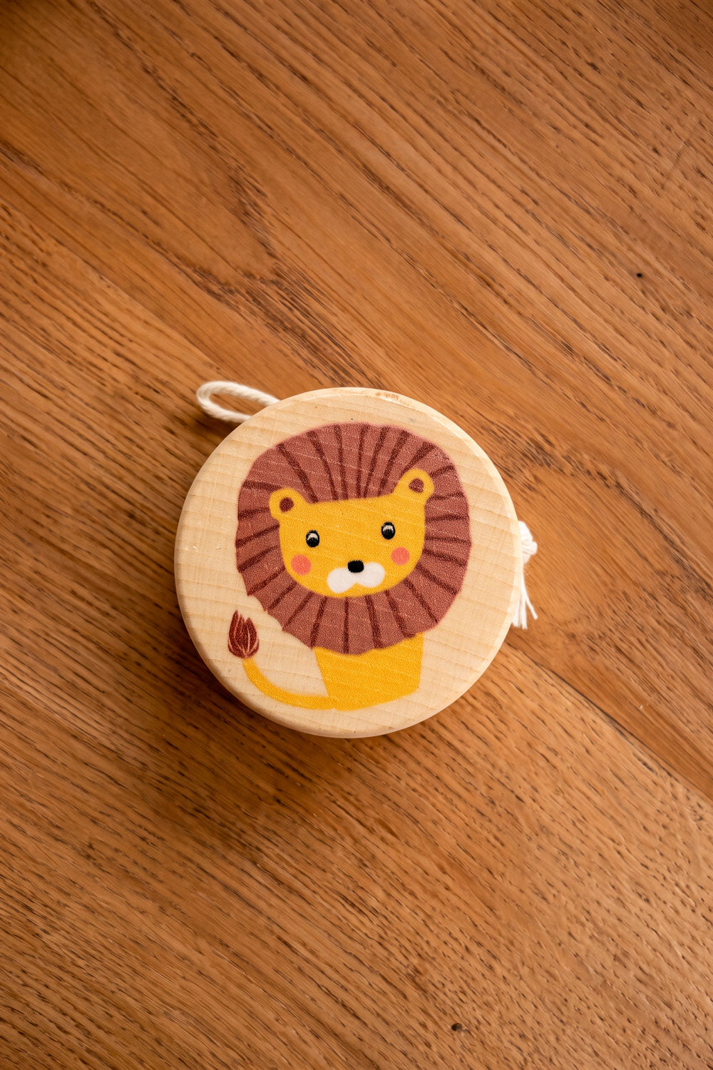Yoyo De Madera Con Diseño De Animales León Cristina Oria 