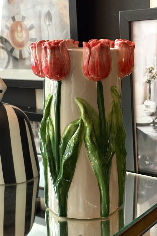 Jarrón Diseño Tulipán