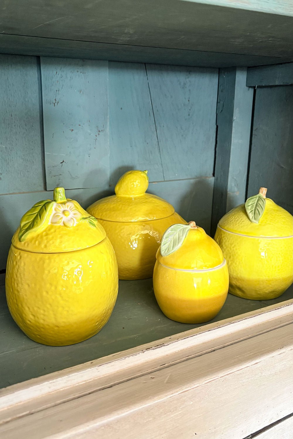 Detalles Recipiente Con Tapa Diseño Limón Pequeño Cristina Oria