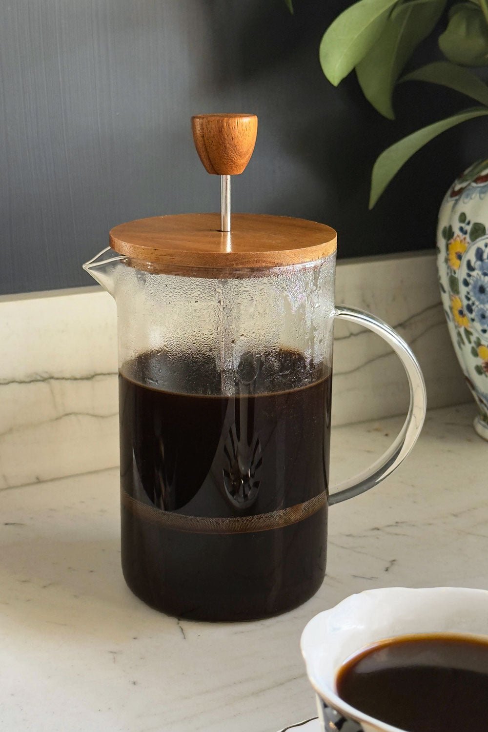 Detalle Llena Cafetera De Émbolo 850 ml Cristina Oria 