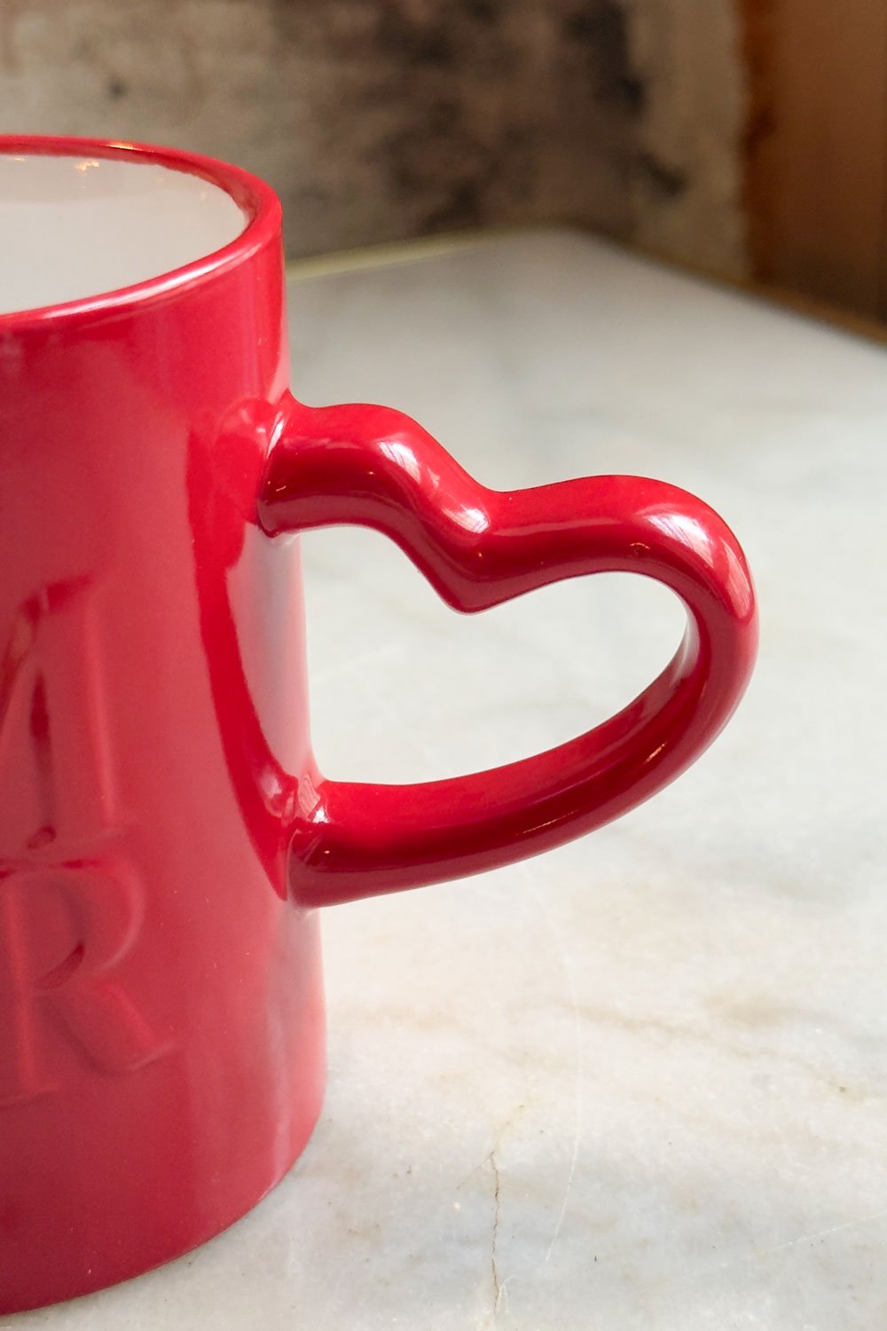 Detalle Asa Juego De Dos Tazas "Amour" Y Asas De Corazón Cristina Oria 