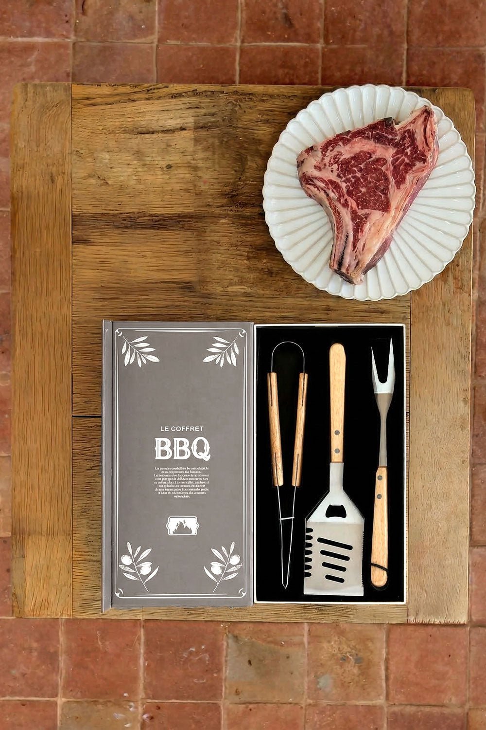 Detalle Caja Para Barbacoa Cristina Oria 