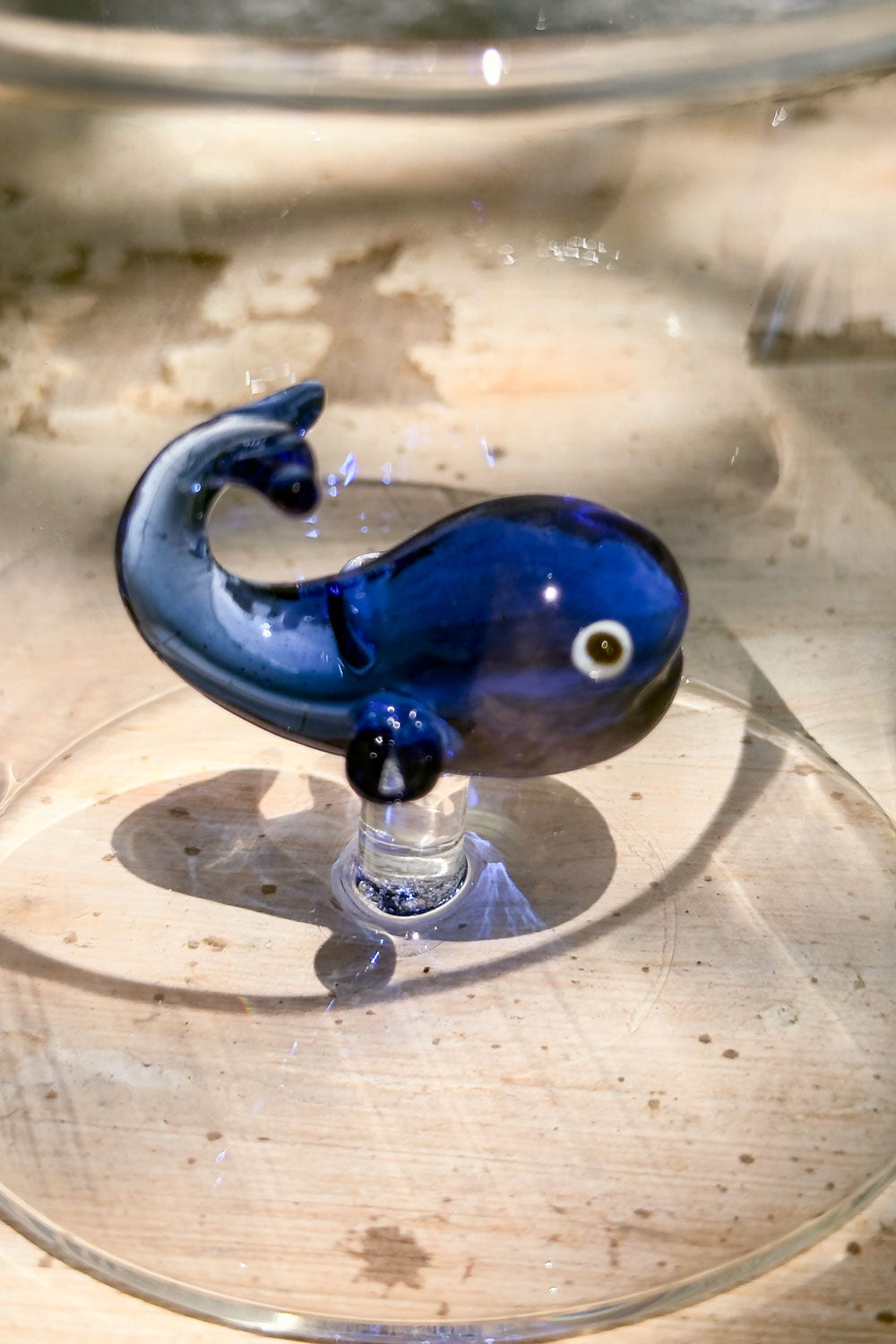 Detalles Ballena Taza De Cristal Con Figura De Animales Cristina Oria