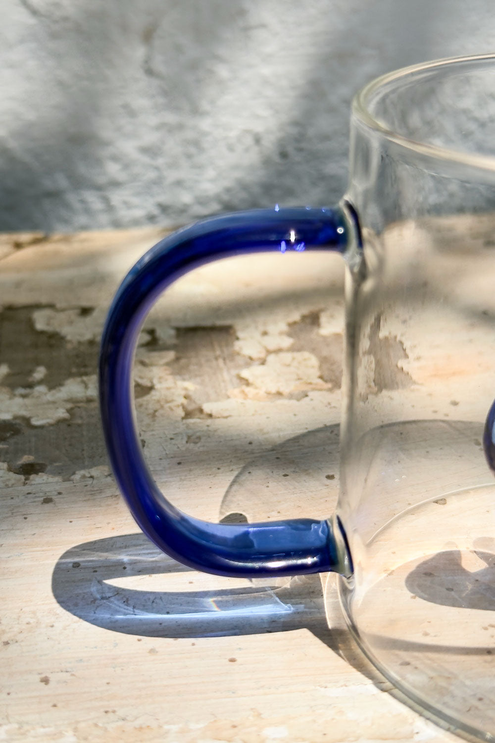 Asa Azul Taza De Cristal Con Figura De Animales Cristina Oria