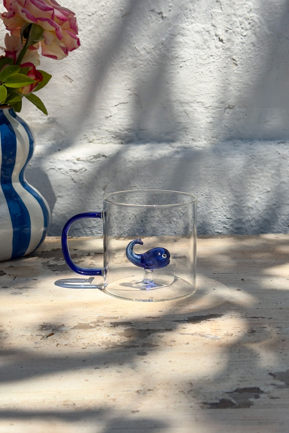 Zoom Ballena Taza De Cristal Con Figura De Animales Cristina Oria