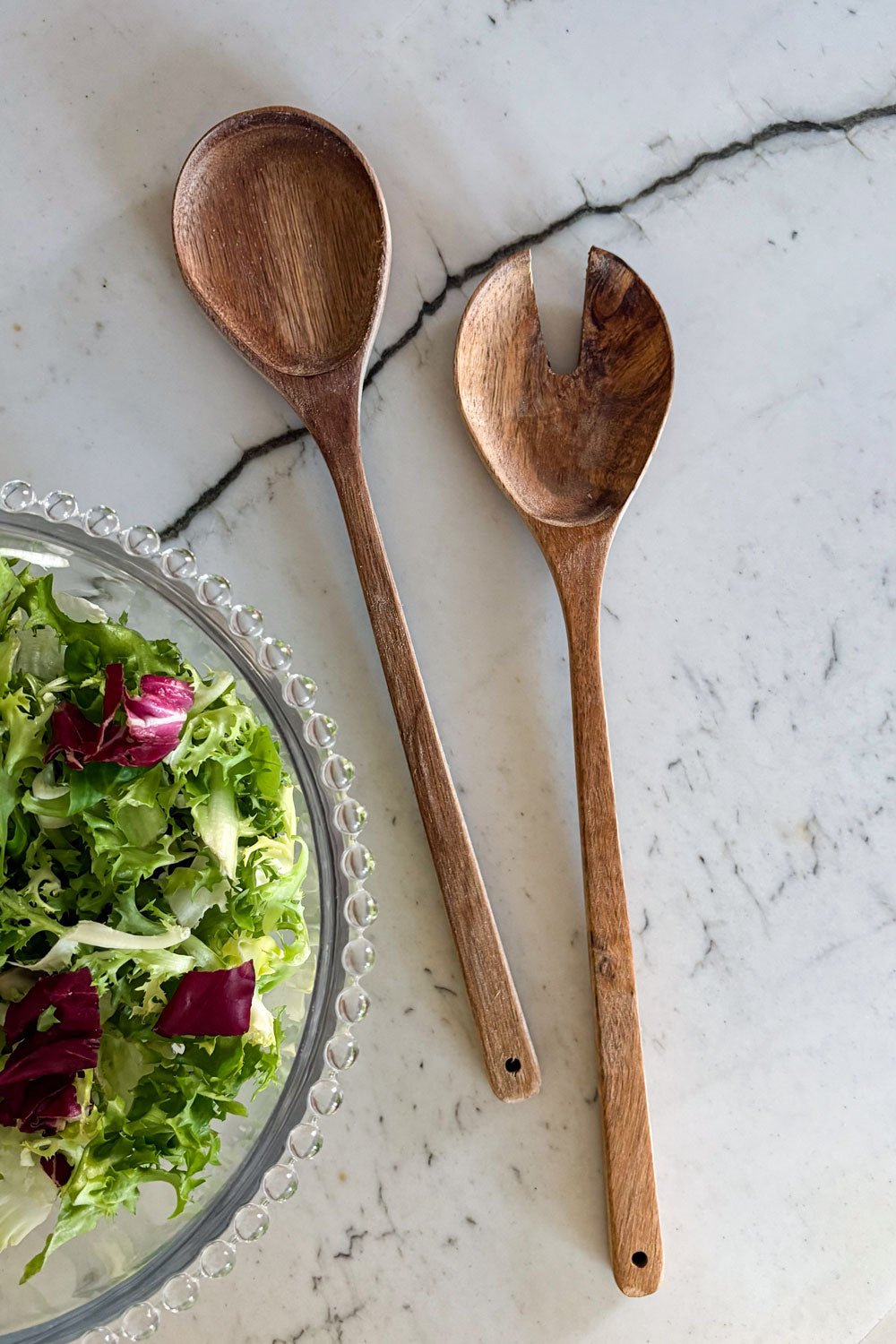Cubiertos De Servir Acacia Cristina Oria 
