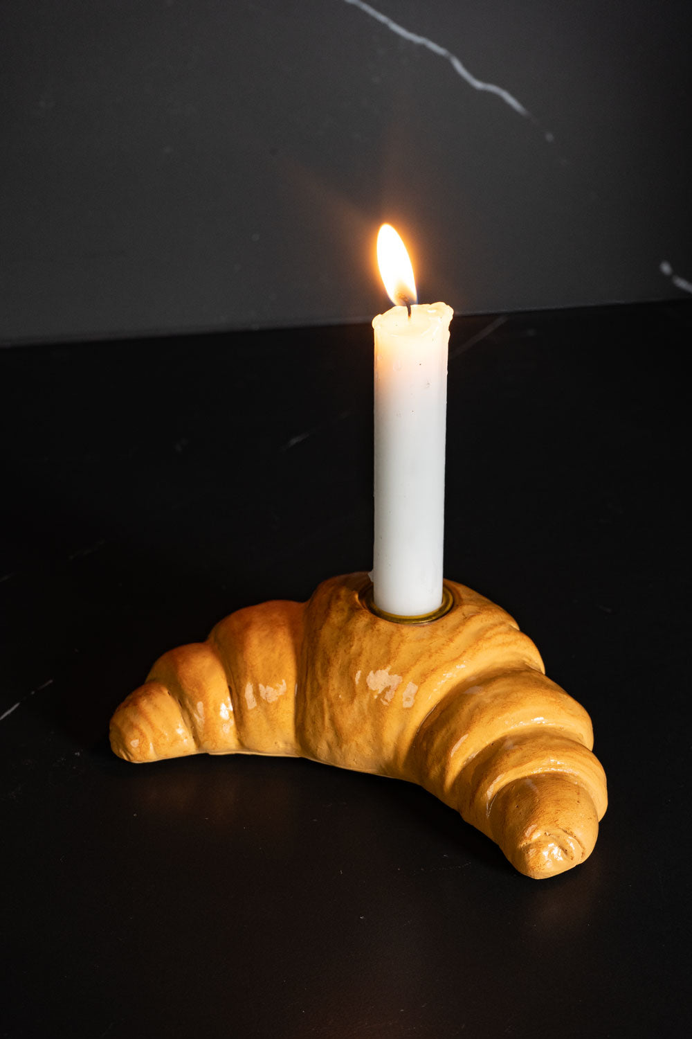 Vela Portavelas Diseño Croissant Cristina Oria