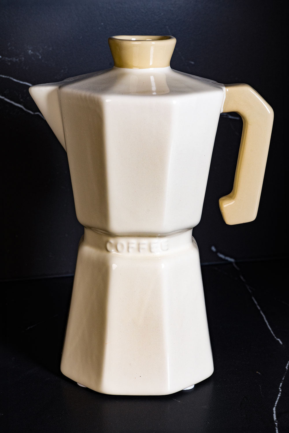 Detalles Jarrón Diseño Cafetera Italiana Cristina Oria