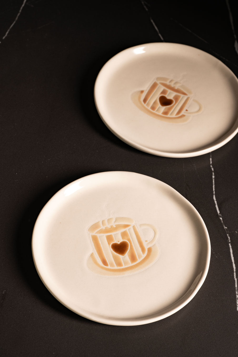 Detalles Plato Diseño Taza De Café Cristina Oria